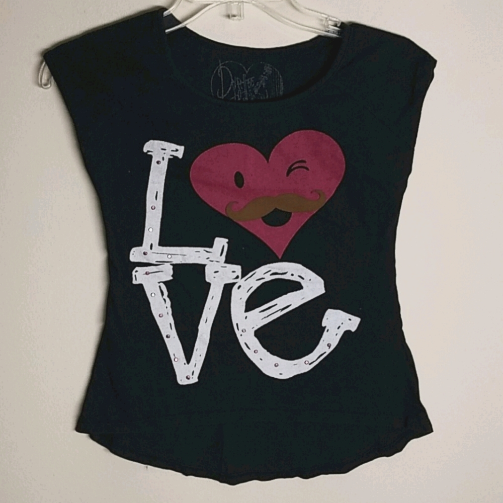 DIRTEE HOLLYWOOD Girl's top,size S